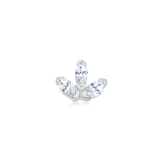Diamond Piercing in White Gold JFA199485
