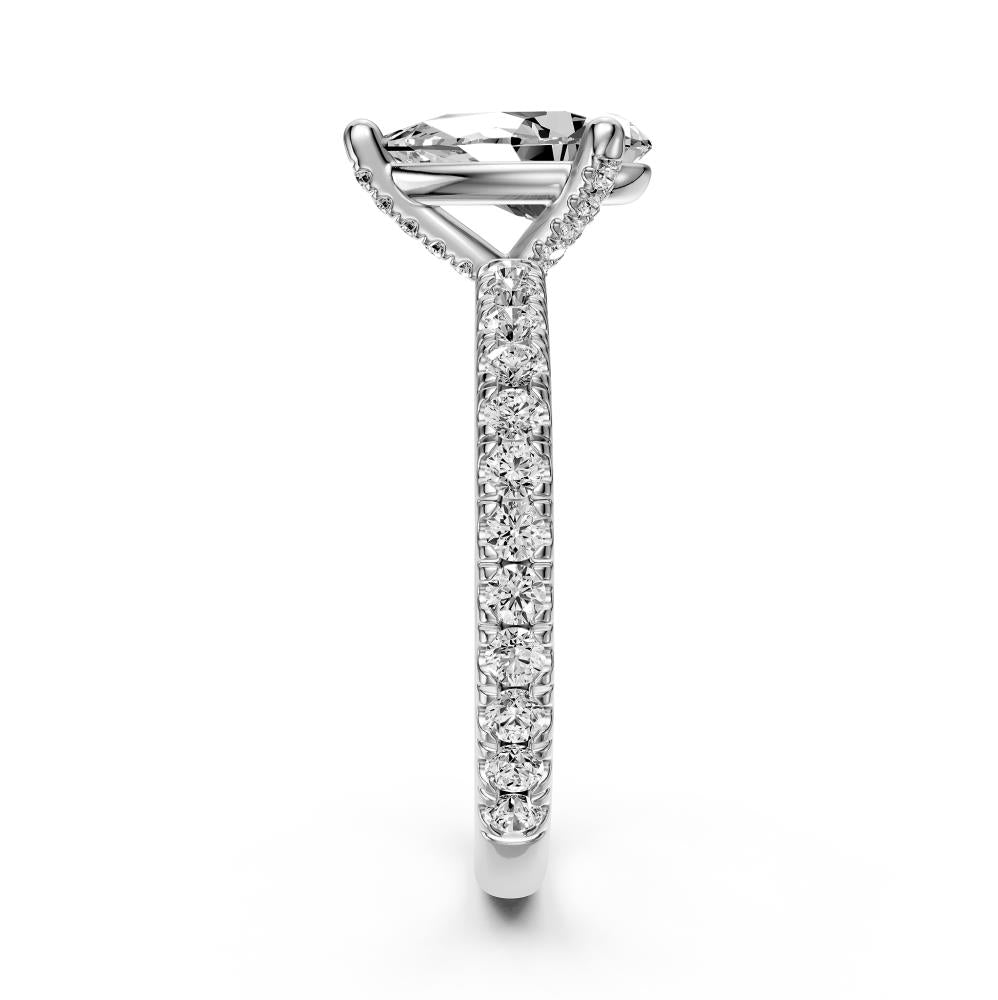 Diamond Ring in White Gold JFA202394