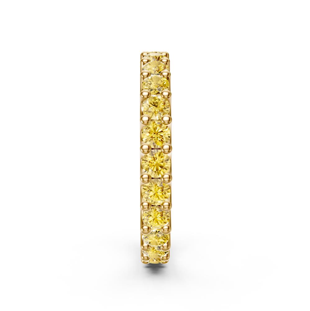 Yellow Sapphire Band Ring in Yellow Gold R03340325