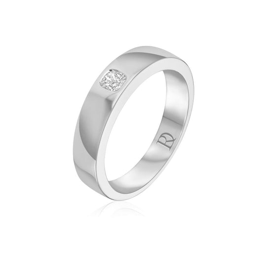 Wedding Diamond Band Ring in White Gold JFA3182