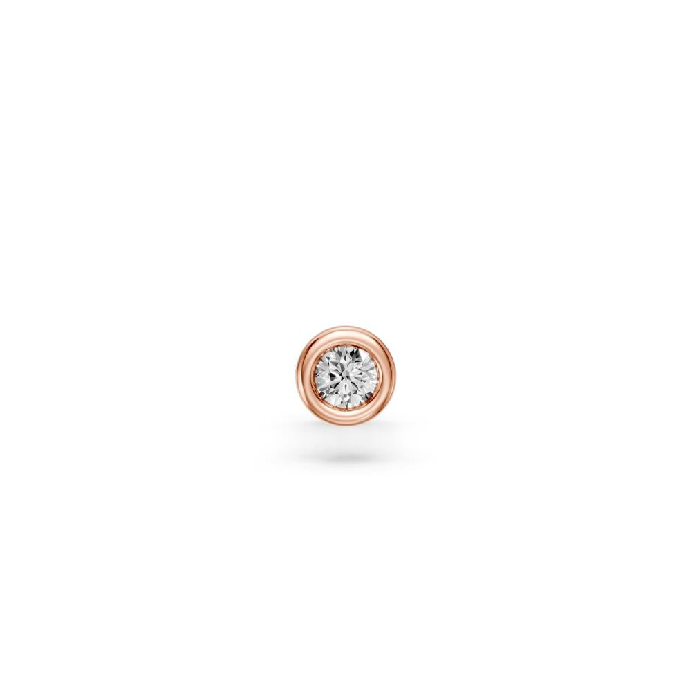 Diamond Piercing in Rose Gold R24530725
