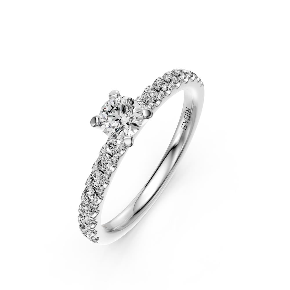 Diamond Ring in White Gold R15041024