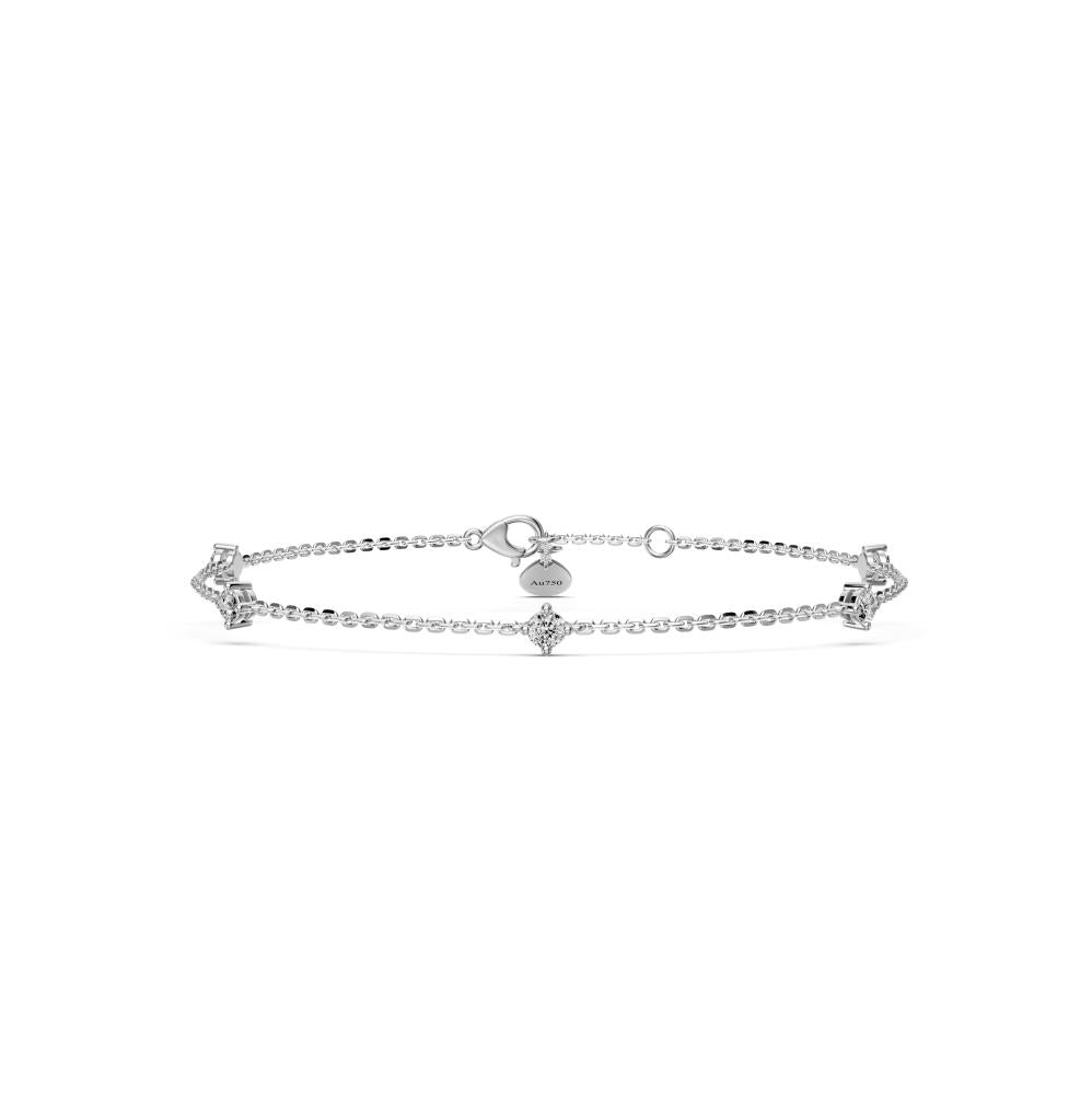White gold bracelet with diamonds R27660725