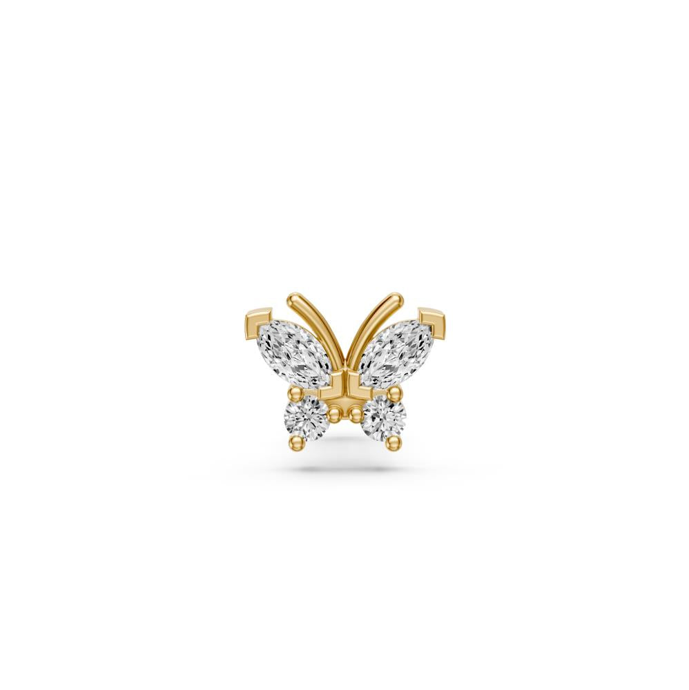 Diamond Piercing in Yellow Gold JFA199628