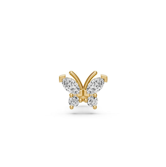 Diamond Piercing in Yellow Gold JFA199628