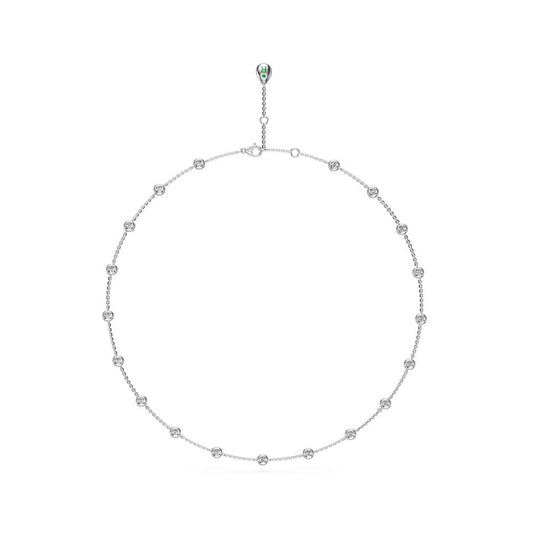 White gold collé with diamonds JFA203541