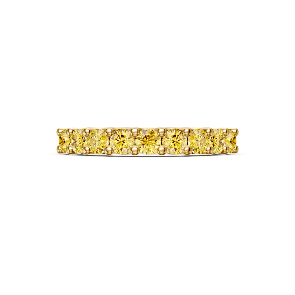 Yellow Sapphire Band Ring in Yellow Gold R03330325