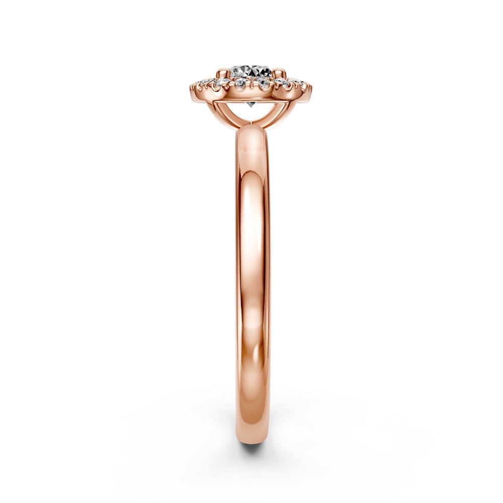 Diamond Ring in Rose Gold R14971024