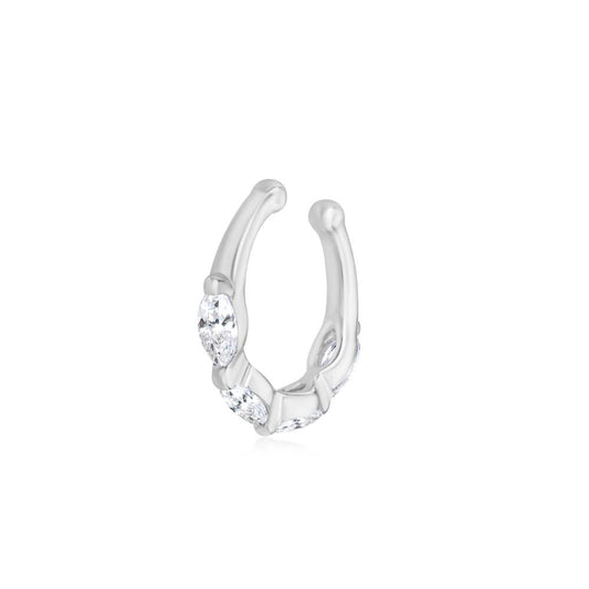Diamond Cuff in White Gold JFA15239