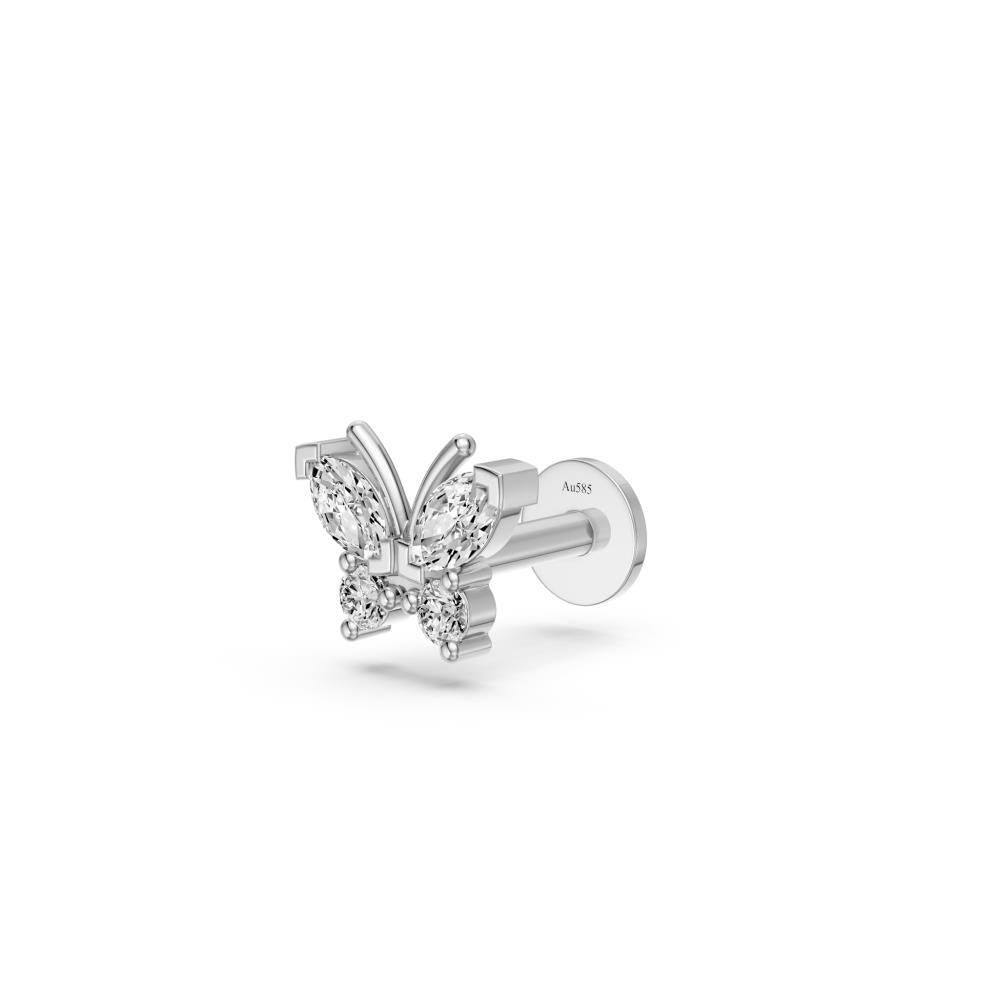 Diamond Piercing in White Gold JFA199652