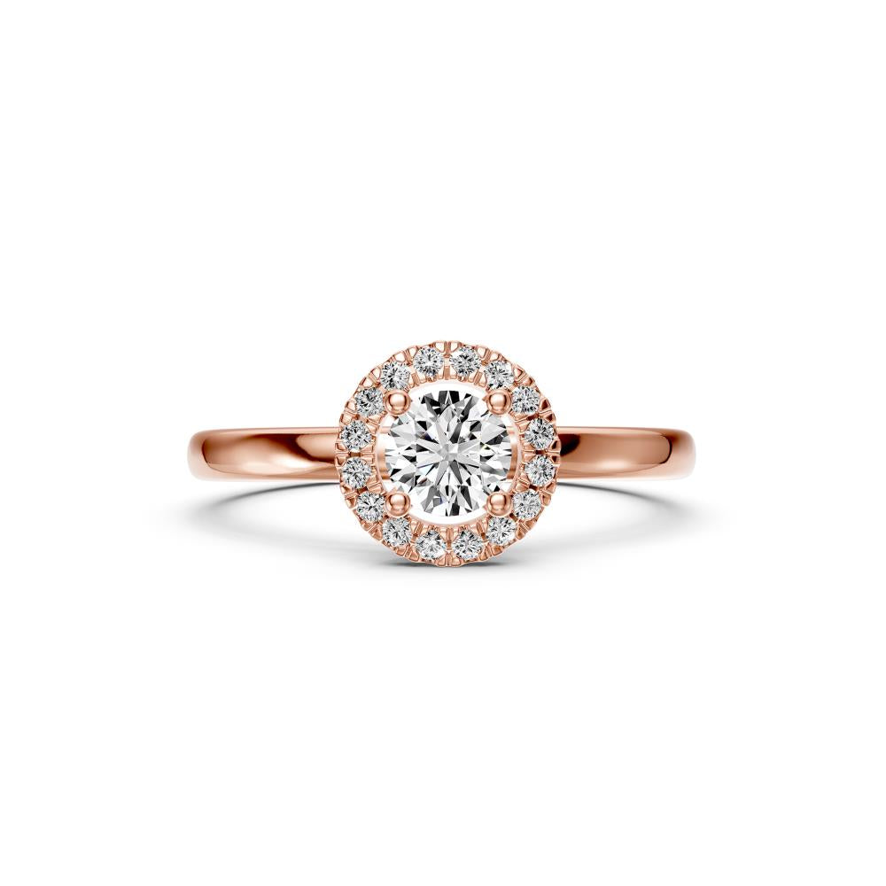 Diamond Ring in Rose Gold R14971024