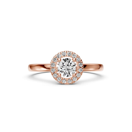 Diamond Ring in Rose Gold R14971024