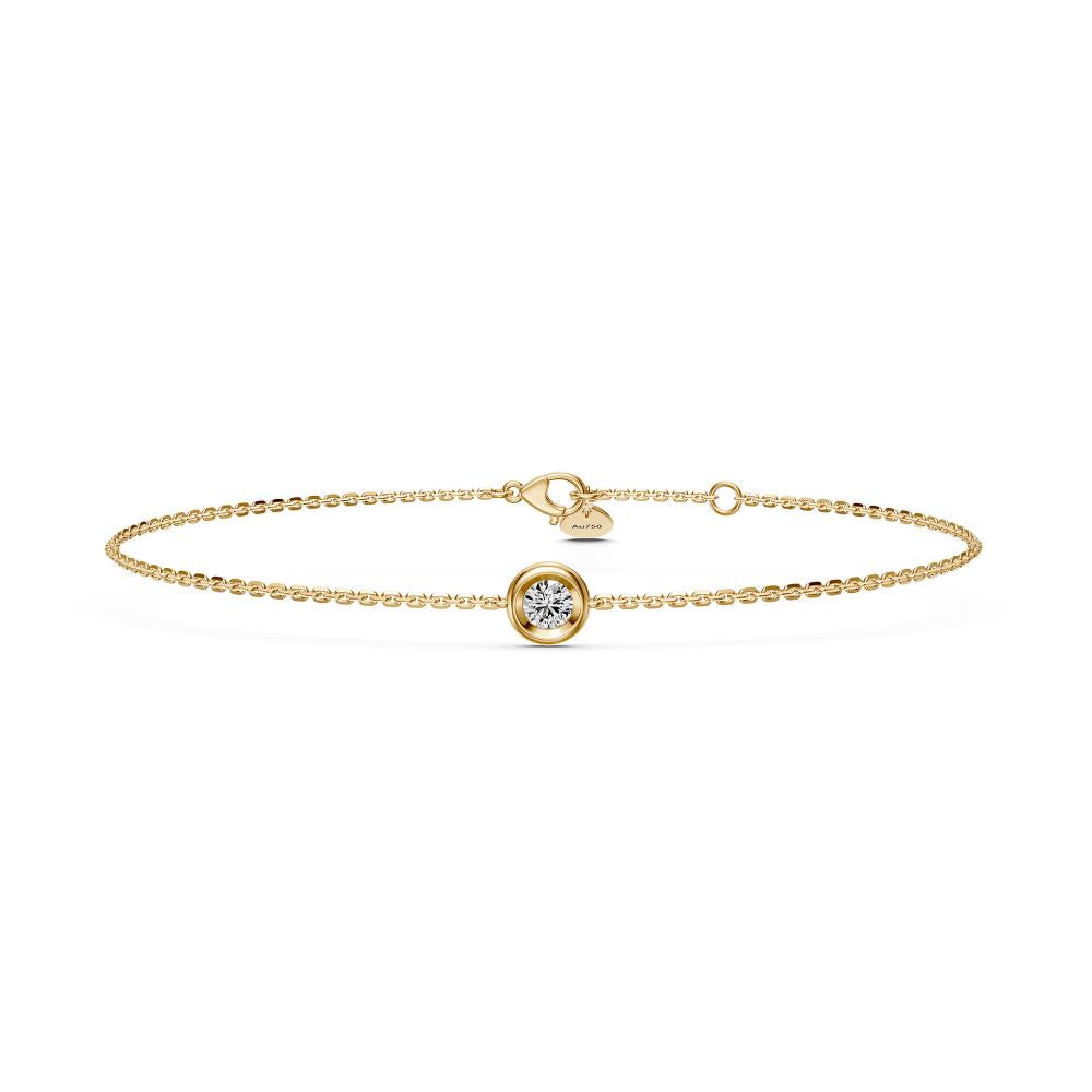 Diamond bracelet in Yellow Gold R22411124