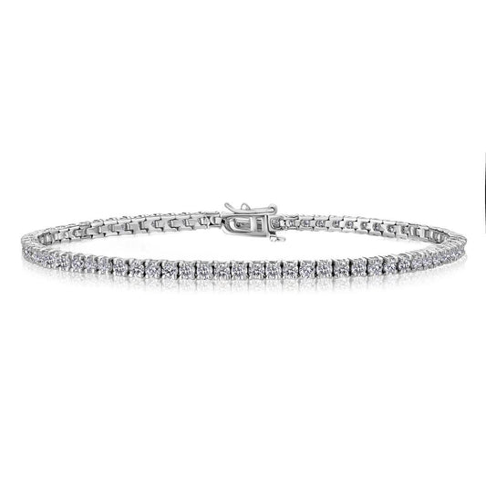 Diamond Tennis Bracelet in White Gold LH0135
