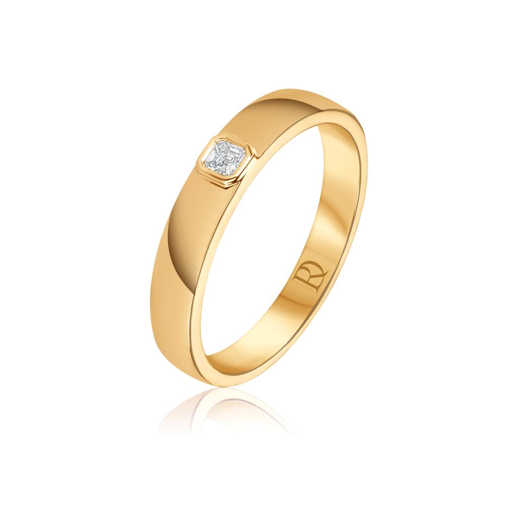 Wedding Diamond Band Ring in Yellow Gold JFA3178