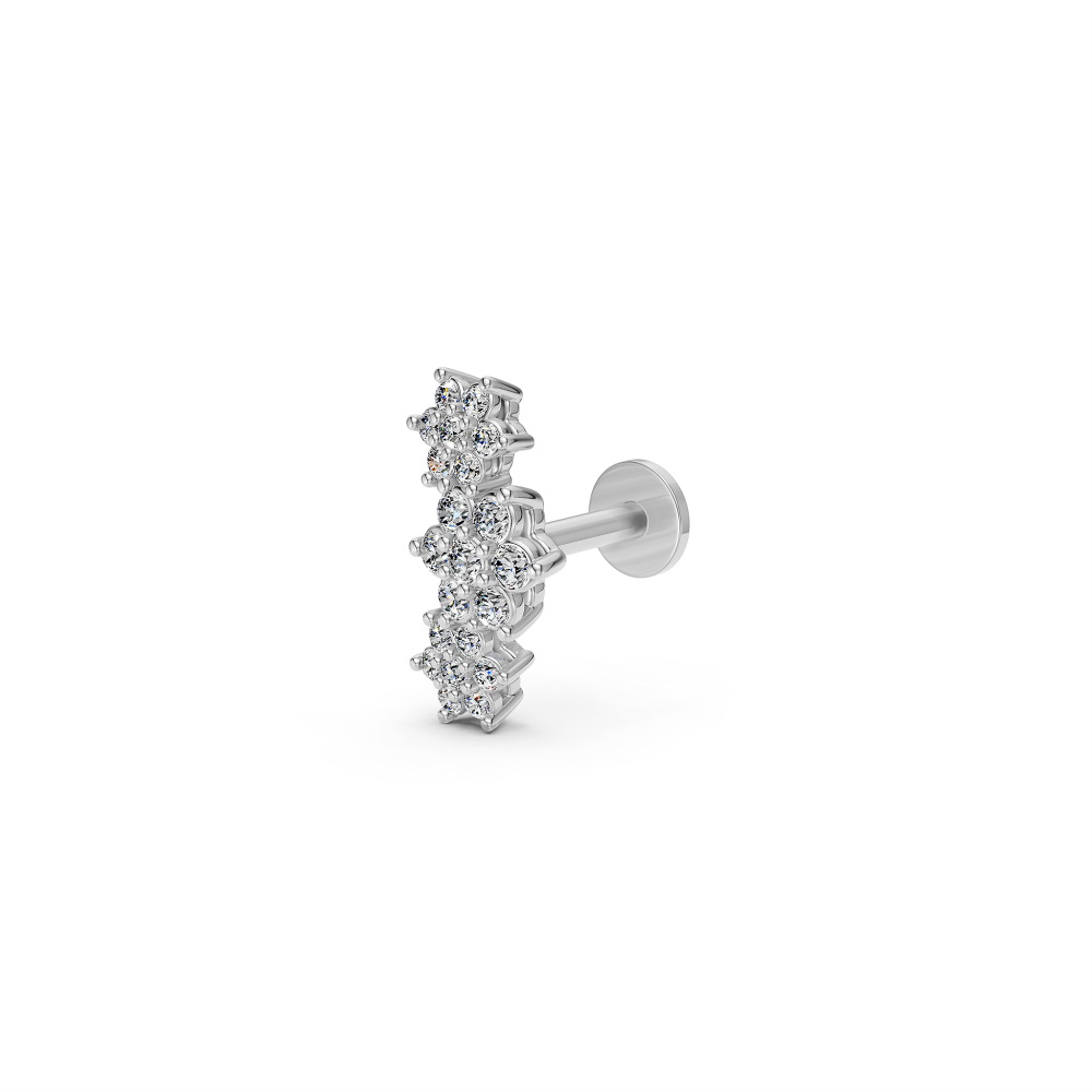 Diamond Piercing in White Gold JFA199360