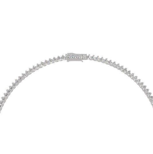 Diamond Necklace in White Gold AANK0048