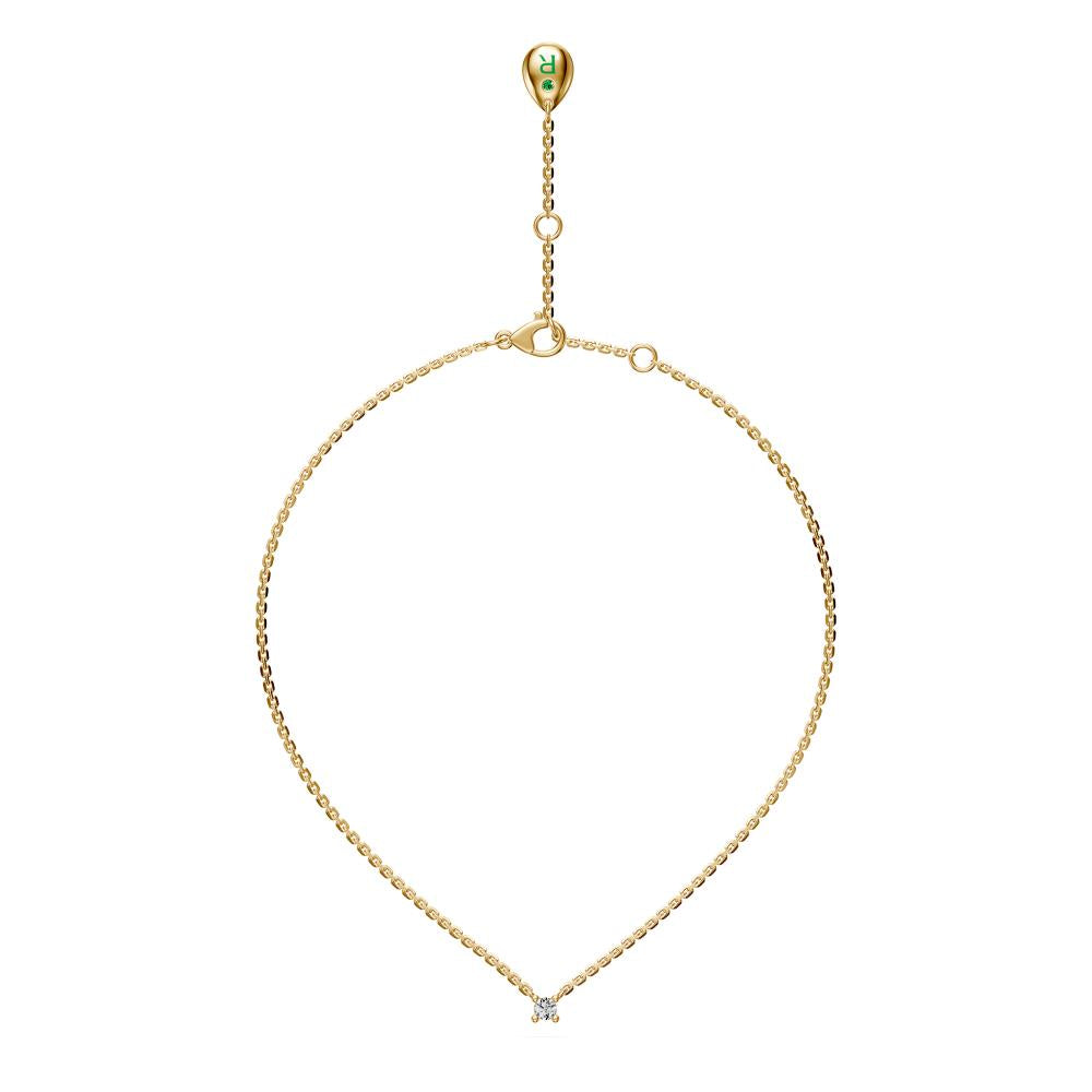 Diamond Pendant in Yellow Gold JFA200020