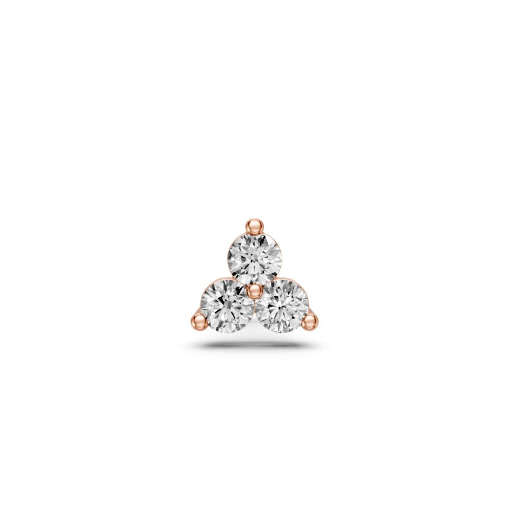 Diamond Piercing in Rose Gold 0,15ct R25350725