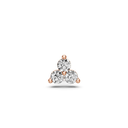 Diamond Piercing in Rose Gold 0,15ct R25350725