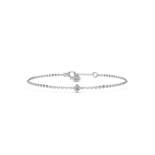 White gold bracelet with diamond R27500725