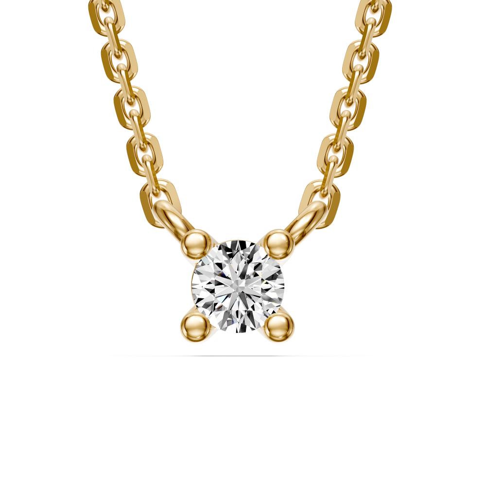 Diamond Pendant in Yellow Gold JFA200020