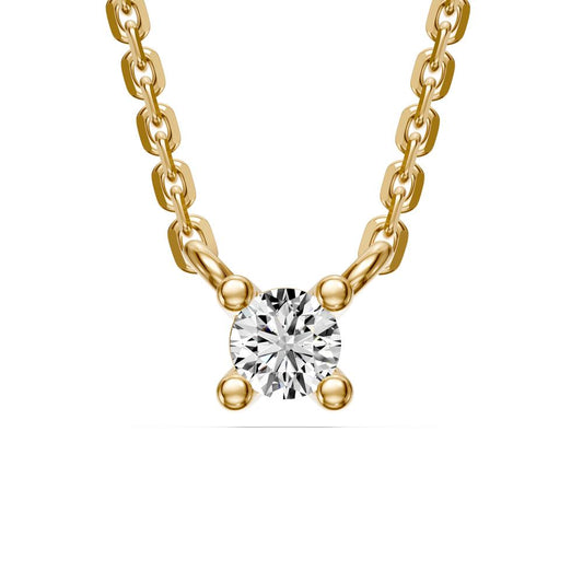 Diamond Pendant in Yellow Gold JFA200020