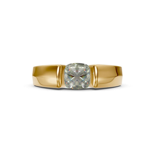 Uncut Diamond Ring in Yellow Gold AAR0850