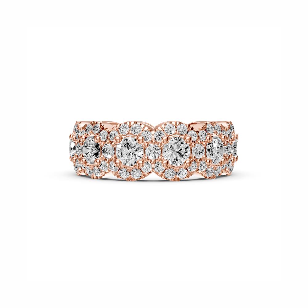 Diamond Ring in Rose Gold JFA202422