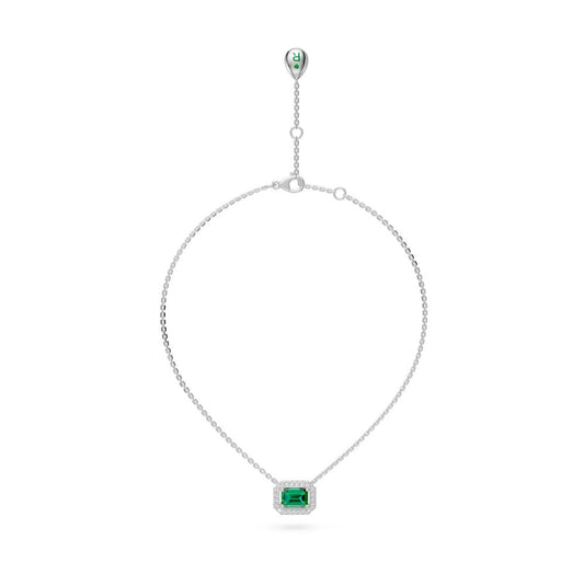 White Gold Necklace with Tsavorite Stone R36251224