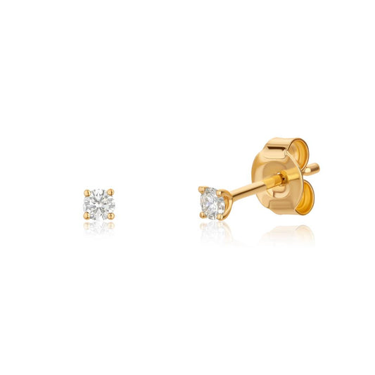 Diamond Earrings in Yellow Gold JFA199790