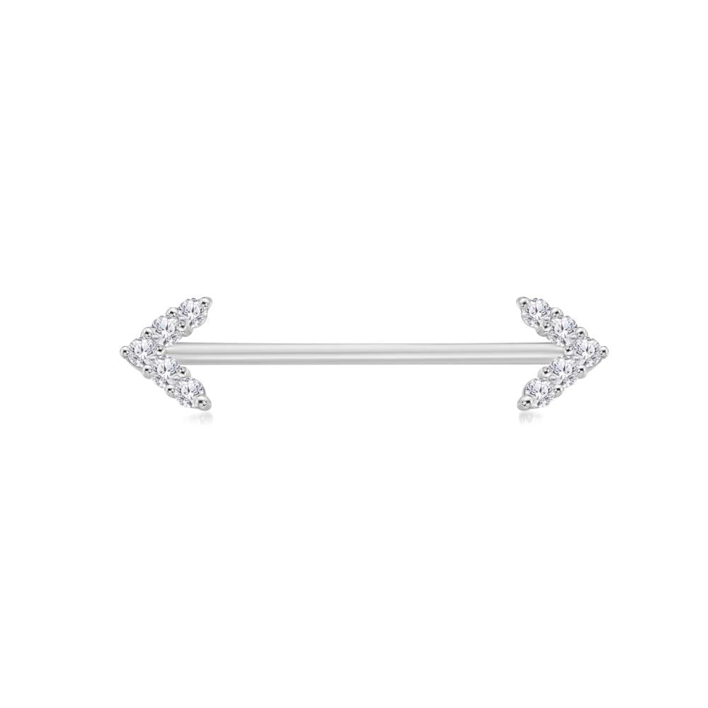 Diamond Piercing in White Gold JFA7613