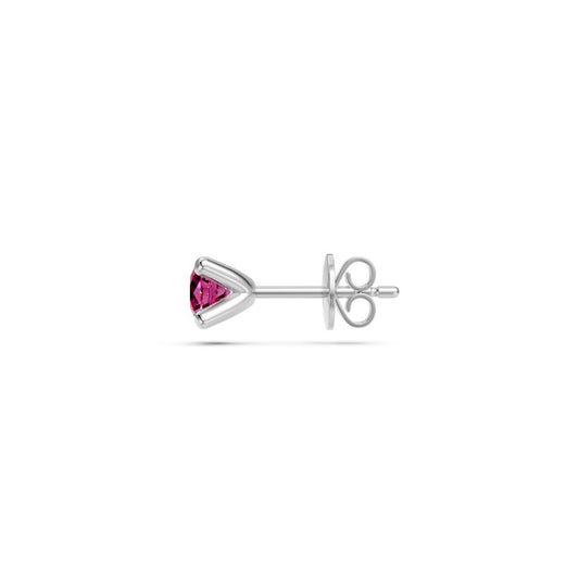 Pink Sapphire Earring in White Gold R01480325