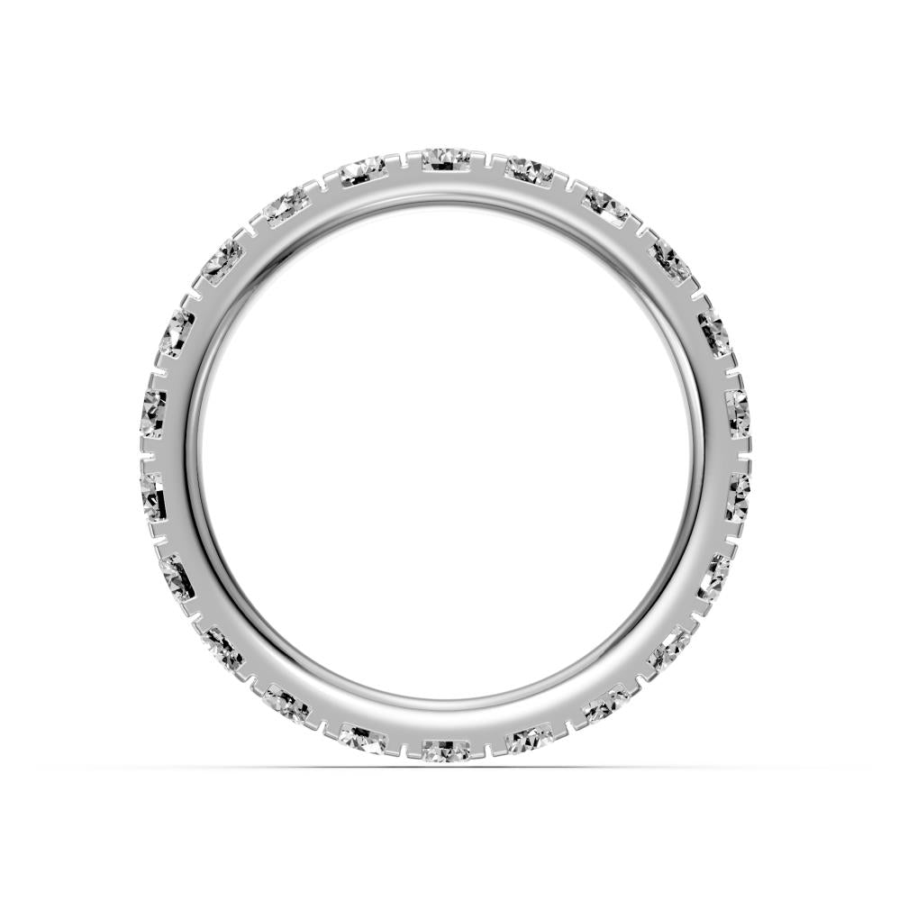 White gold riing with diamonds R17060725