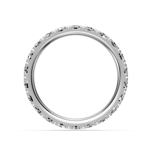 White gold riing with diamonds R17060725