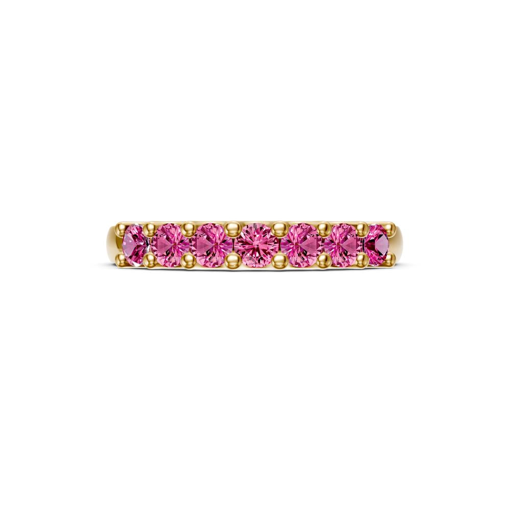 Sapphire Band Ring in Yellow Gold R02870325