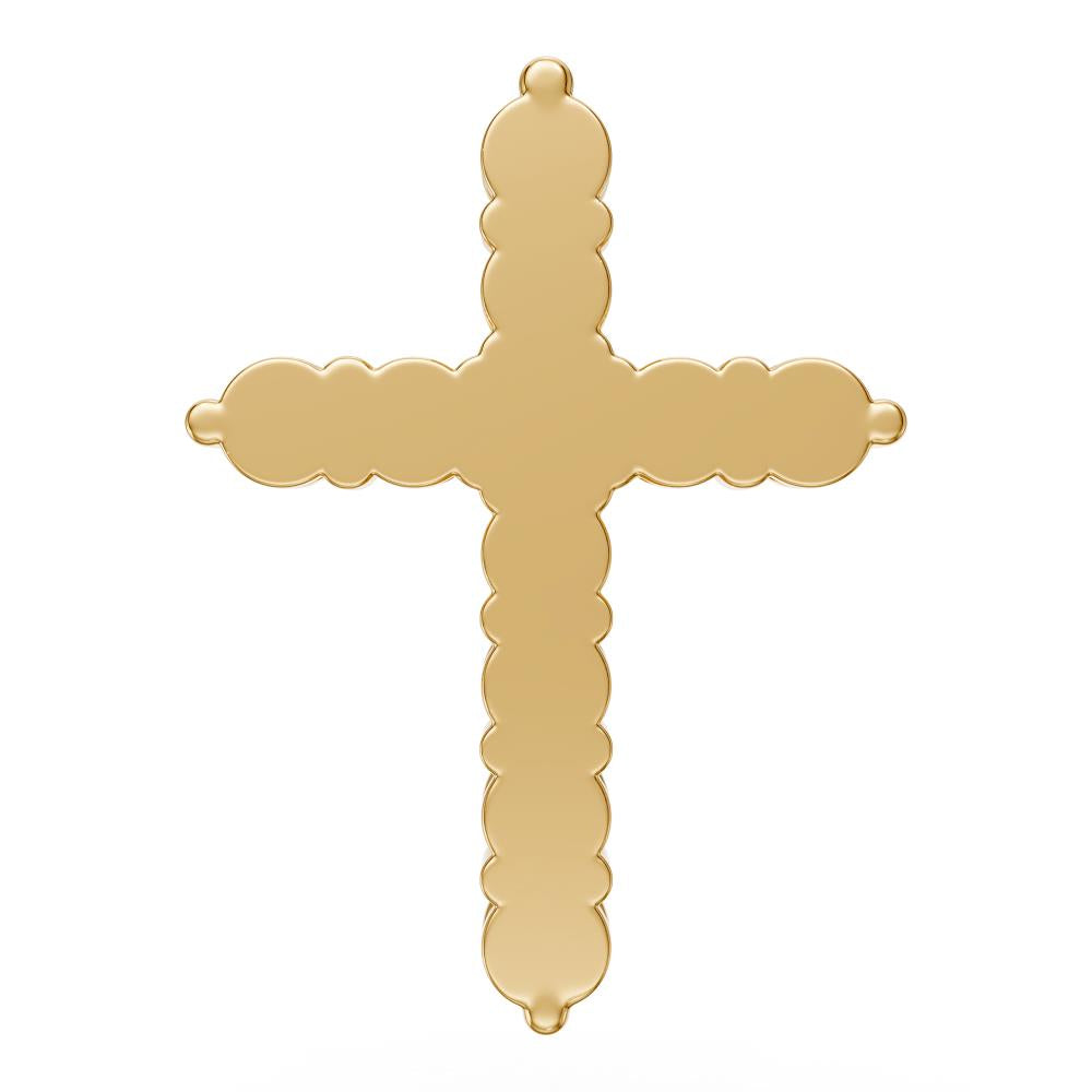 Diamond Cross Pendant in Yellow Gold R34911124