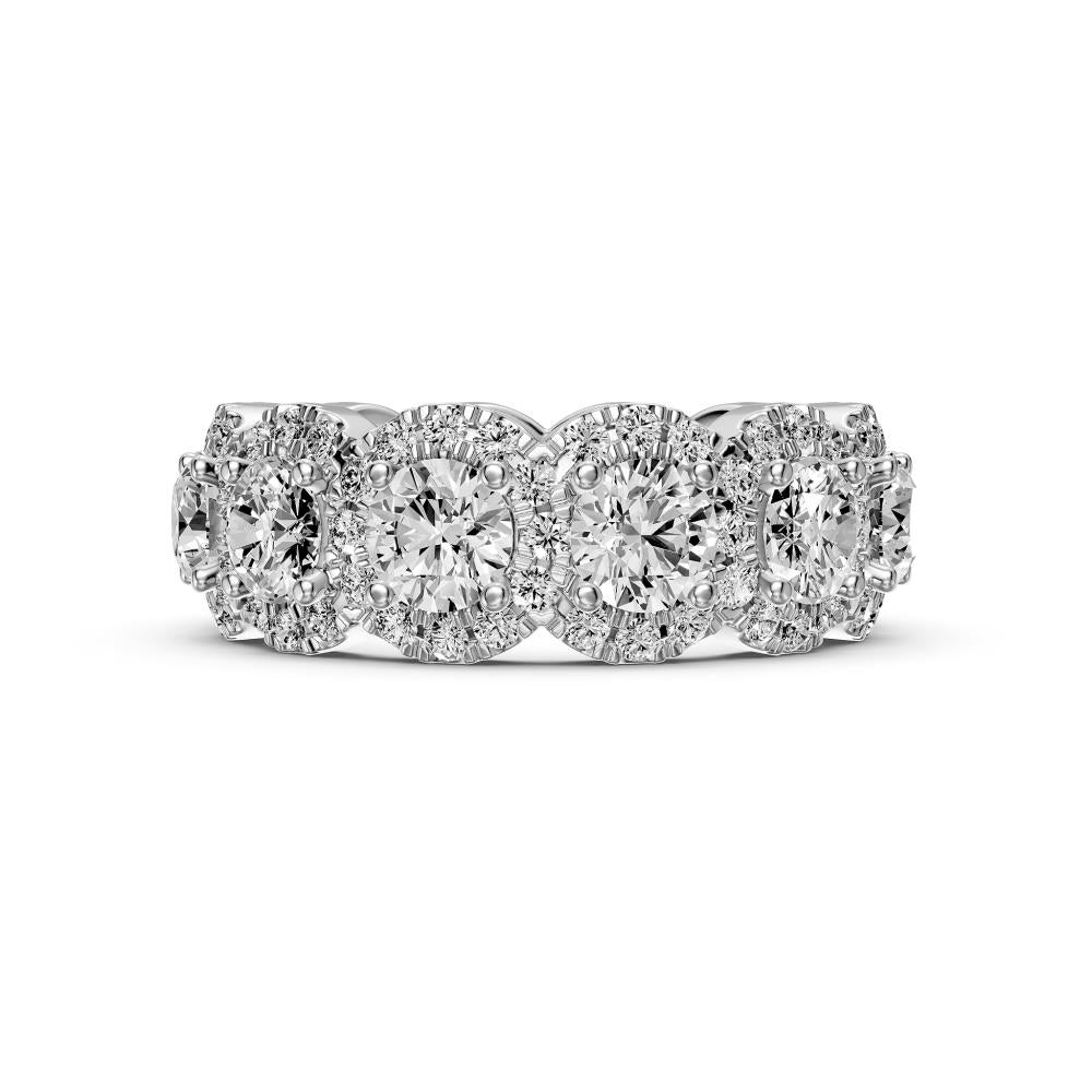Diamond Ring in White Gold JFA10866