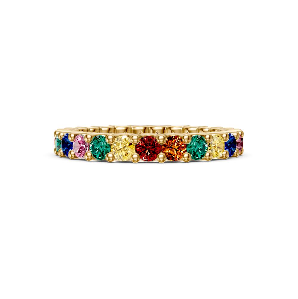 Sapphire Band Ring in Yellow Gold R02660325