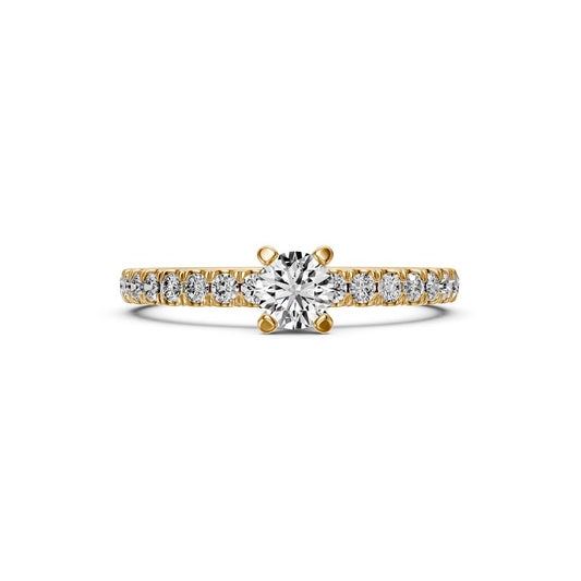 Diamond Ring in Yellow Gold R15051024