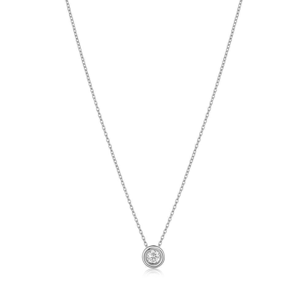 Diamond Necklace in White Gold JFA200797