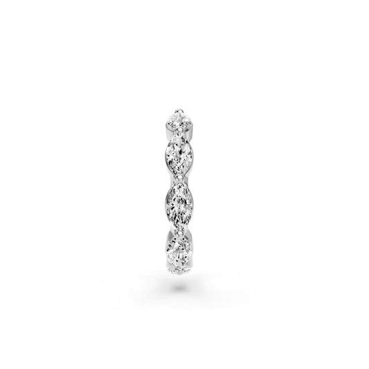 Diamond Cuff Earring in White Gold JFA17216