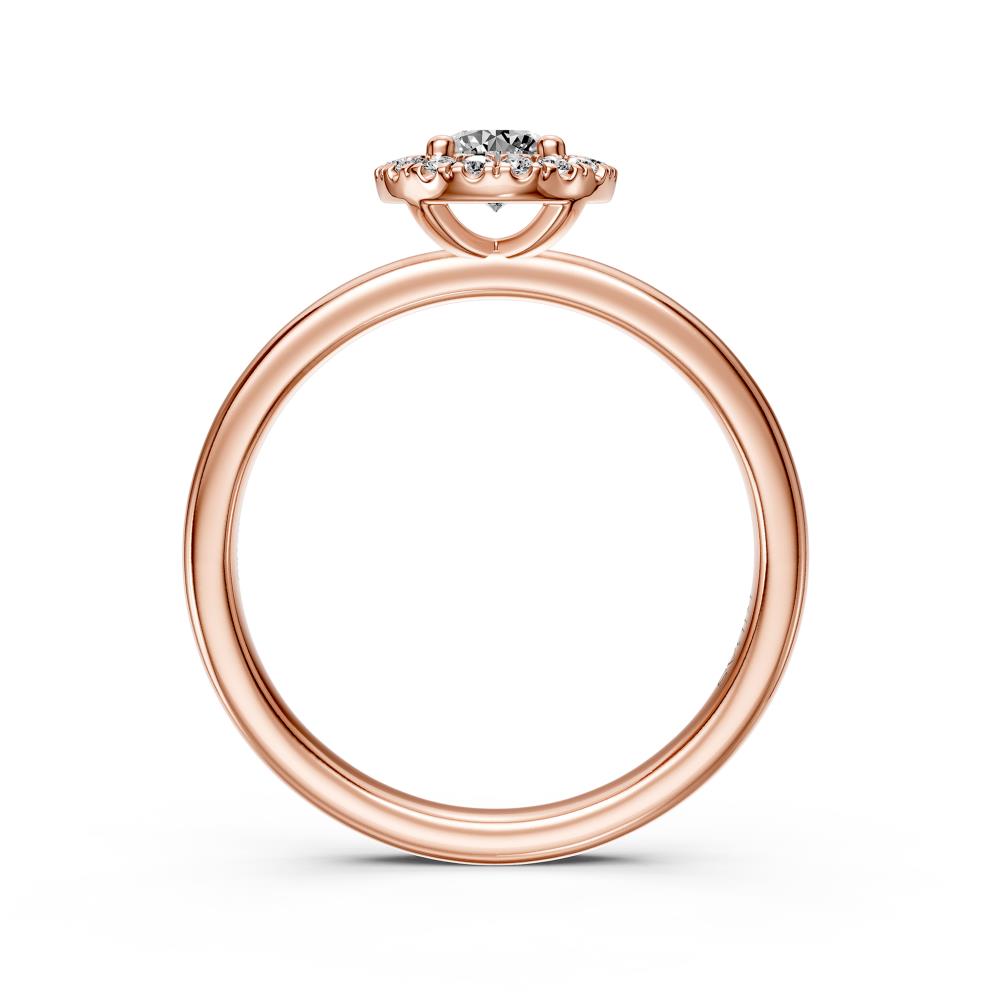 Diamond Ring in Rose Gold R14971024