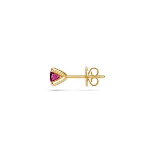 Pink Sapphire Earring in Yellow Gold R01490325