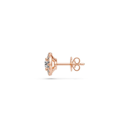 Diamond Earrings in Rose Gold R14321024