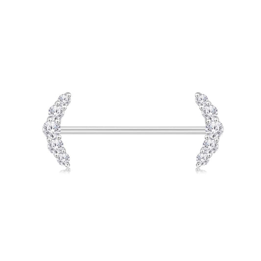 Diamond Piercing in White Gold JFA7608