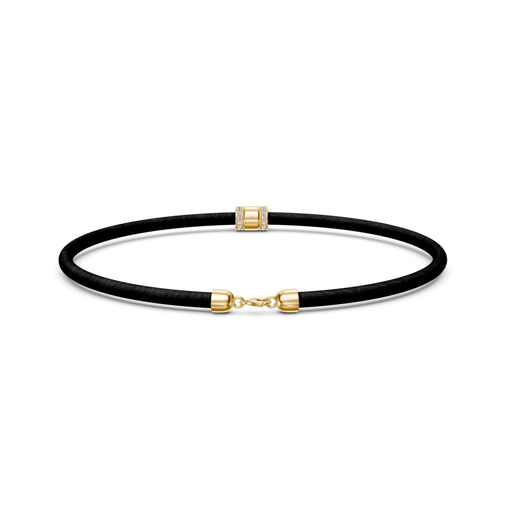 Leather Diamond Bracelet R22441124