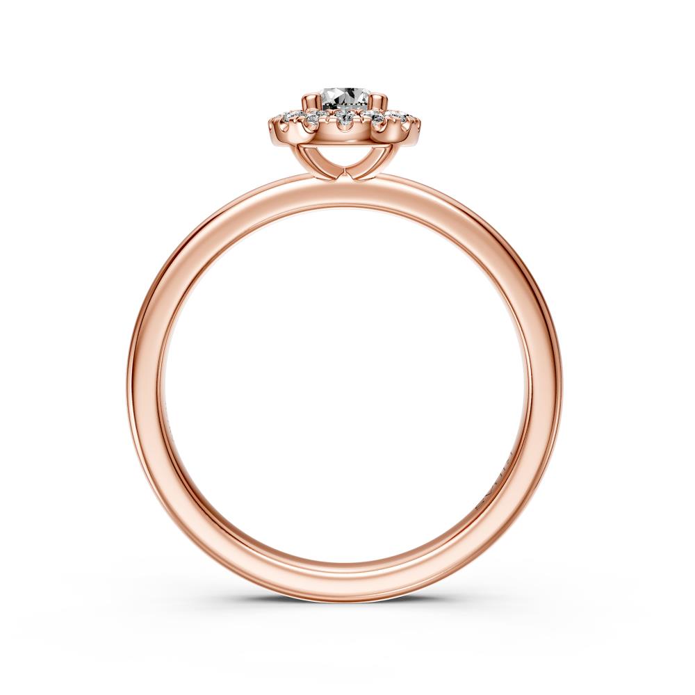 Diamond Ring in Rose Gold R14911024