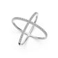 Diamond Ring in White Gold JFA19538