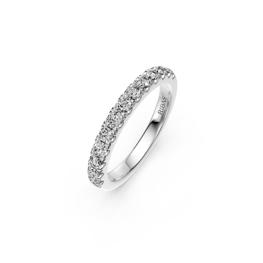 Diamond Ring in White Gold JFA199689